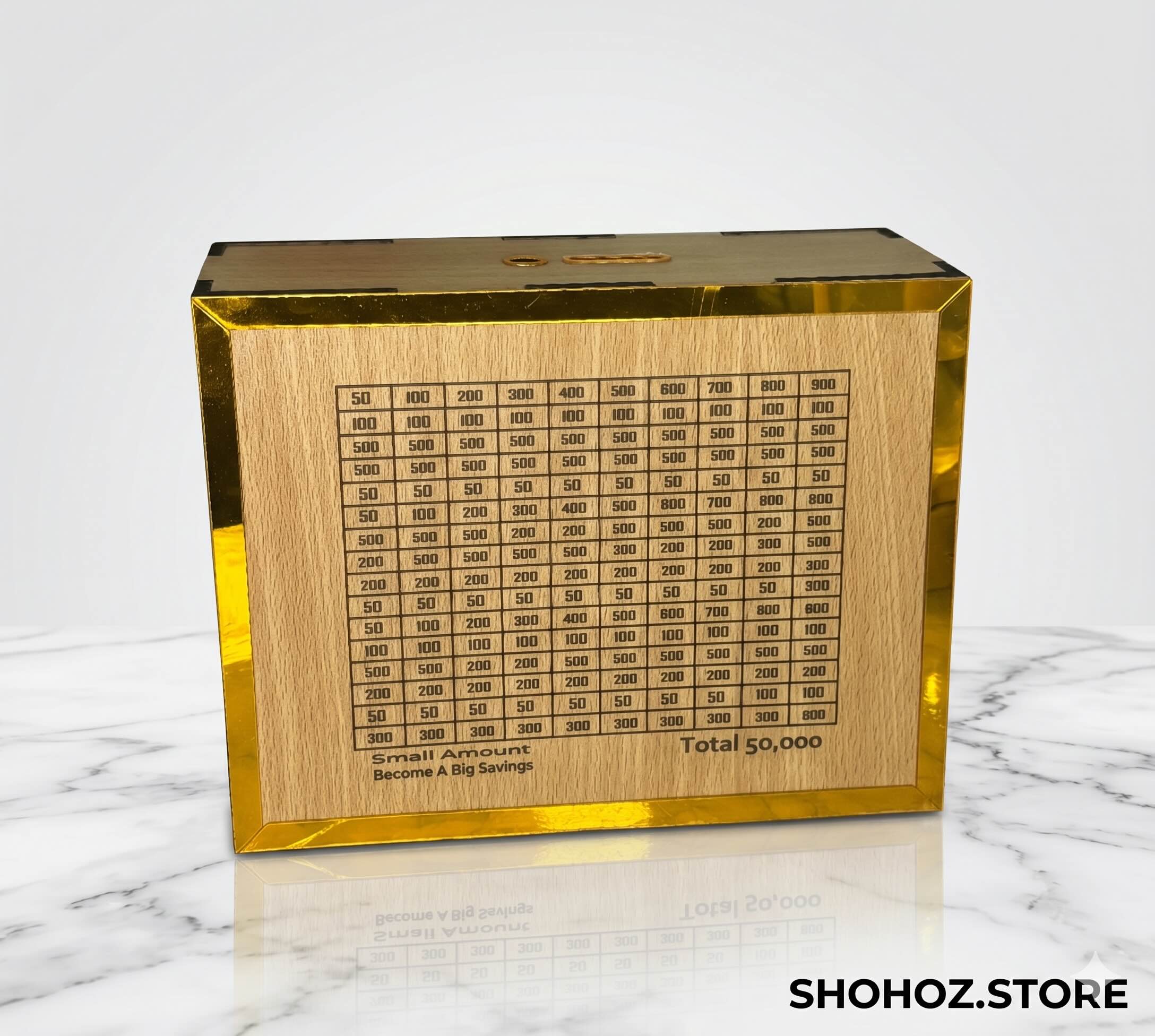 সেভিংস চ্যালেঞ্জ ব্যাংক (Money Saving Piggy Bank ) – ৫০,০০০ টাকা - Image 5